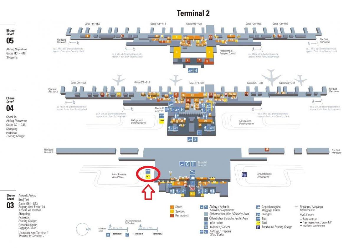 Peta munich terminal 2 